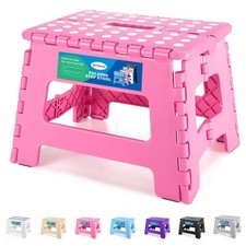 Dyforce Folding Step Stool 9 Inch Kids Step Stool Heavy Duty Step Stools For