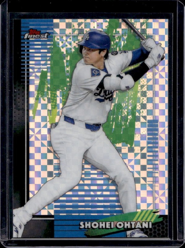 2026 Topps Finest Shohei Ohtani X-Fractor #50 Dodgers