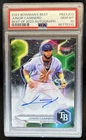 2023 Bowman's Best Junior Caminero Auto Autograph #B23-JCO Rays PSA 10 GEM MINT