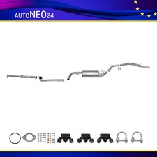 Auspuffanlage für NISSAN PATHFINDER (R51) 2.5 dCi ohne DPF 05-10