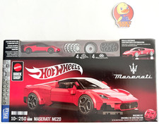 Mattel Brick Shop Hot Wheels Maserati MC20 Building Set 1:32 NEW 2025
