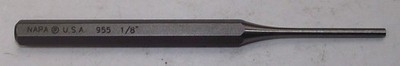 Napa 955 1/8'' Pin Punch - 5'' Long USA