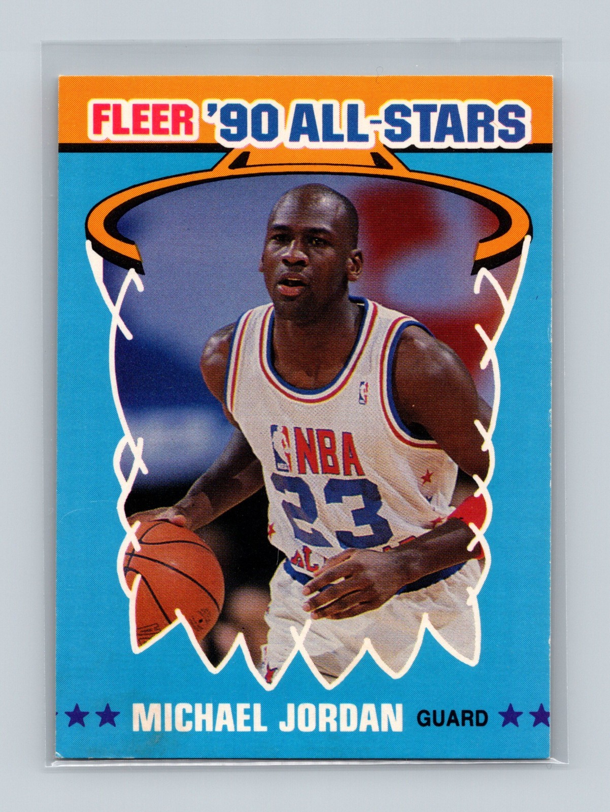1990-91 Fleer Michael Jordan All-Stars #5 Chicago Bulls
