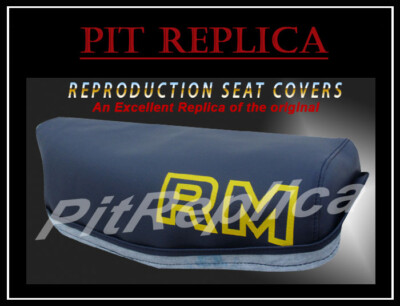 NEW SUZUKI RM80H RM80 D/E/F 1983 1984 1985 BIG WHEEL DARK BLUE SEAT COVER [3OSV]