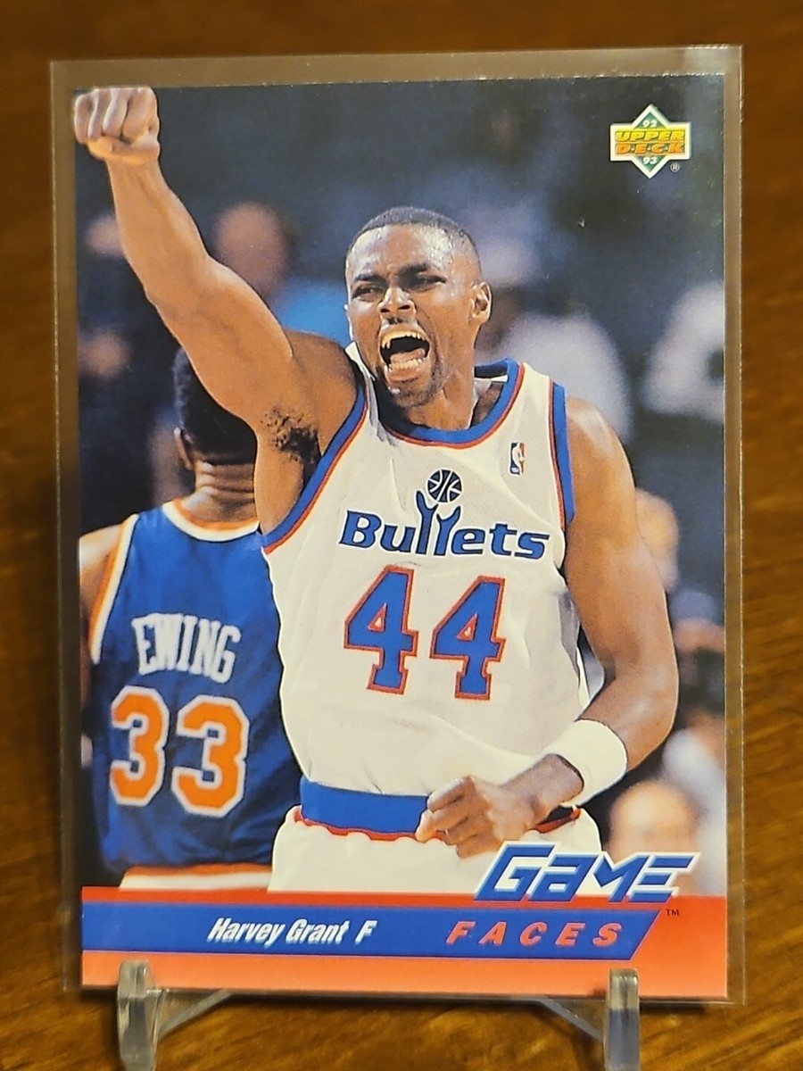 Harvey Grant 1992 Upper Deck 487 Washington Bullets Basketball