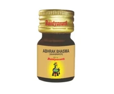 Baidyanath Abhrak Bhasma (Sahasraputit), 1g, Pakc of 3.  For hyperacidity