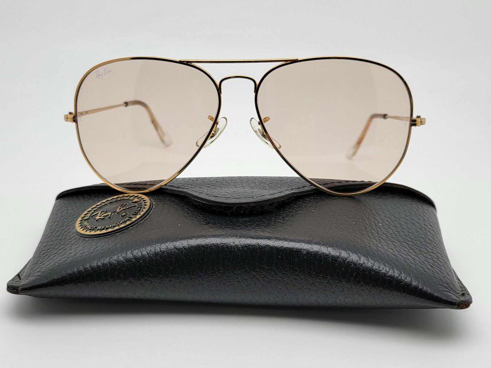 Ray-Ban B&L Large II Bravura Brown Changeable Len… - image 1