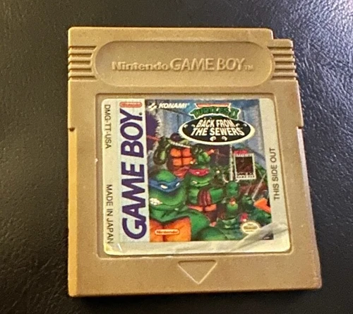 Teenage Mutant Ninja Turtles II: Back From The Sewers (Nintendo Game Boy, 1991)