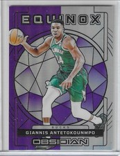 Giannis Antetokounmpo Equinox Purple /49 2024 Panini Obsidian Basketball Bucks