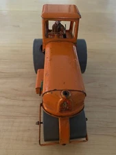Rare Vintage 1940’s Tri-ang  Minic Pressed Steel Aveling Barford Road Roller