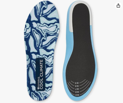 SofSole Man's 7-13 - Cool Climate Insoles with Arch Support for Cool, Dry Feet