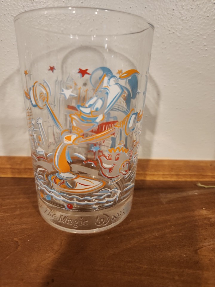 Disney Glass Hollywood Vine Beauty and The Beast Disneyland Disney Cup eBay