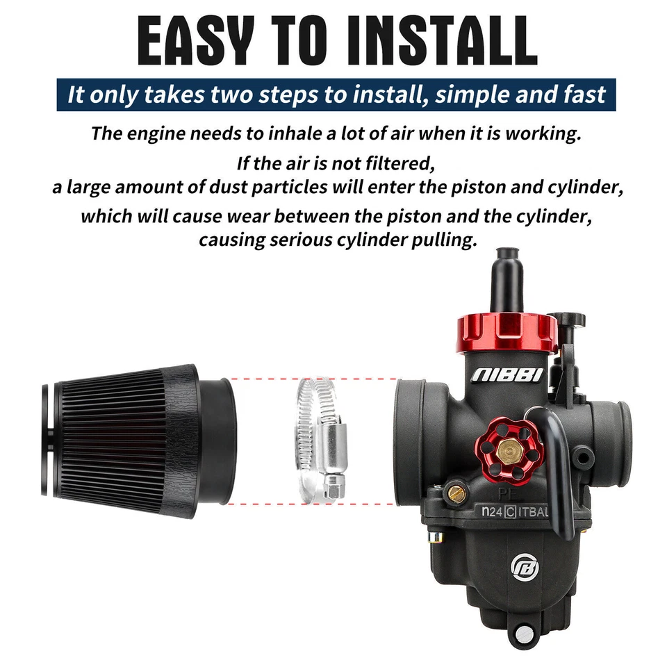 NIBBI 4 Air Filter For Yamaha FJ600 XS1100 FJ1100 FZR1000 FJ1200 XJR1200 XJR1300 - Image 4 of 4