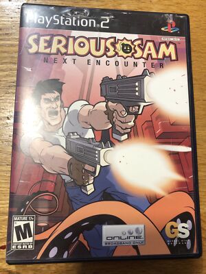 Serious Sam: The Next Encounter (Sony PlayStation 2, 2004) Case Only