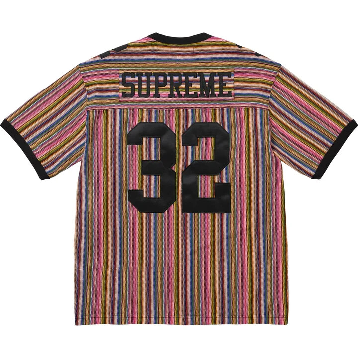 シャツ Supreme Open Knit Football Top Multi XXL s-l1200.jpg