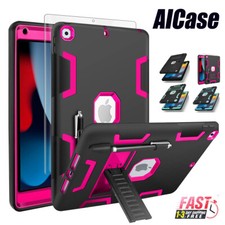 For 10.2 iPad 9th 8th 7th Generation Shockproof Heavy Duty Hard Case Stand Cover
