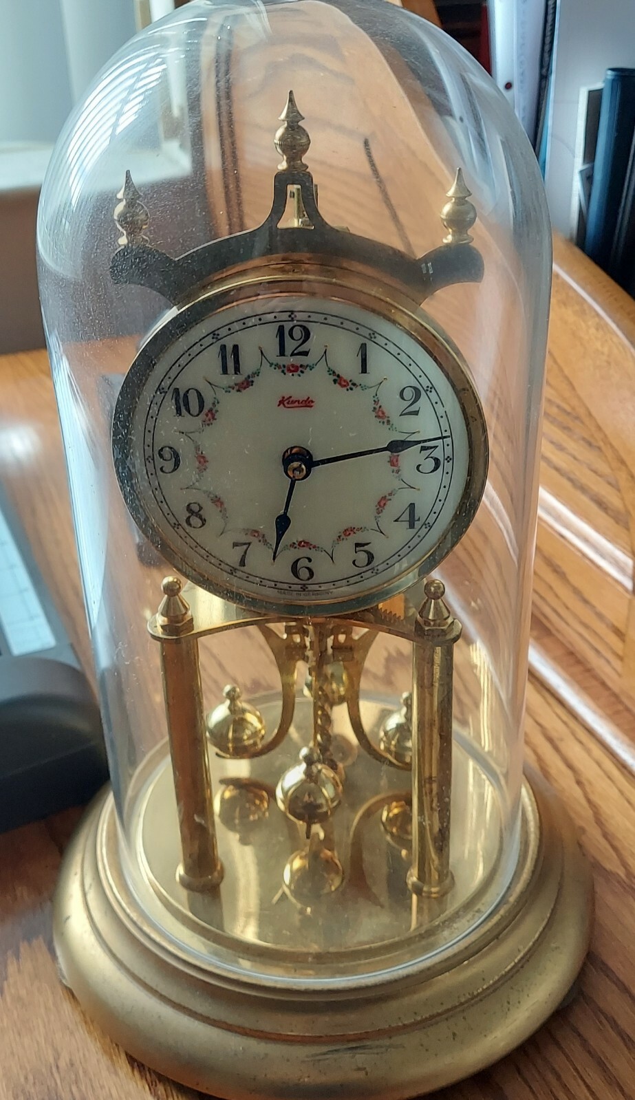 Vintage Kundo Kieninger & Obergfell West Germany Anniversary Clock