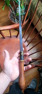 1850s Barber&Genn  Pad Saw Bluing Still Intact