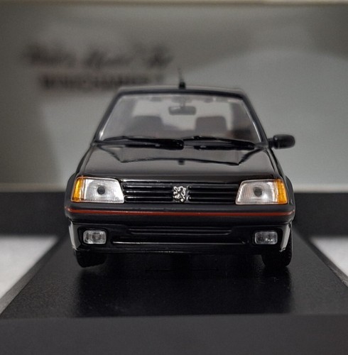 (3) Peugeot 205 1.9 GTI Black 1990 1:43 Minichamps 400112301 EXTREMELY RARE!! - Picture 12 of 16