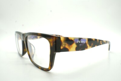 PRADA SPR 28Y-F 2AU-08N ANIMAL PRINT DESIGNER AUTHENTIC EYEGLASSES