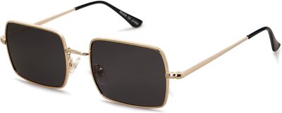 New Rectangle Polygon Polarized Black Sunglasses for Women Men Retro Accessories | New Rectangle Polygon Polarized Black  main image 2