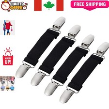 Elastic Stainless Steel Clips for Mitten Hat Security - Ideal Family Accessory