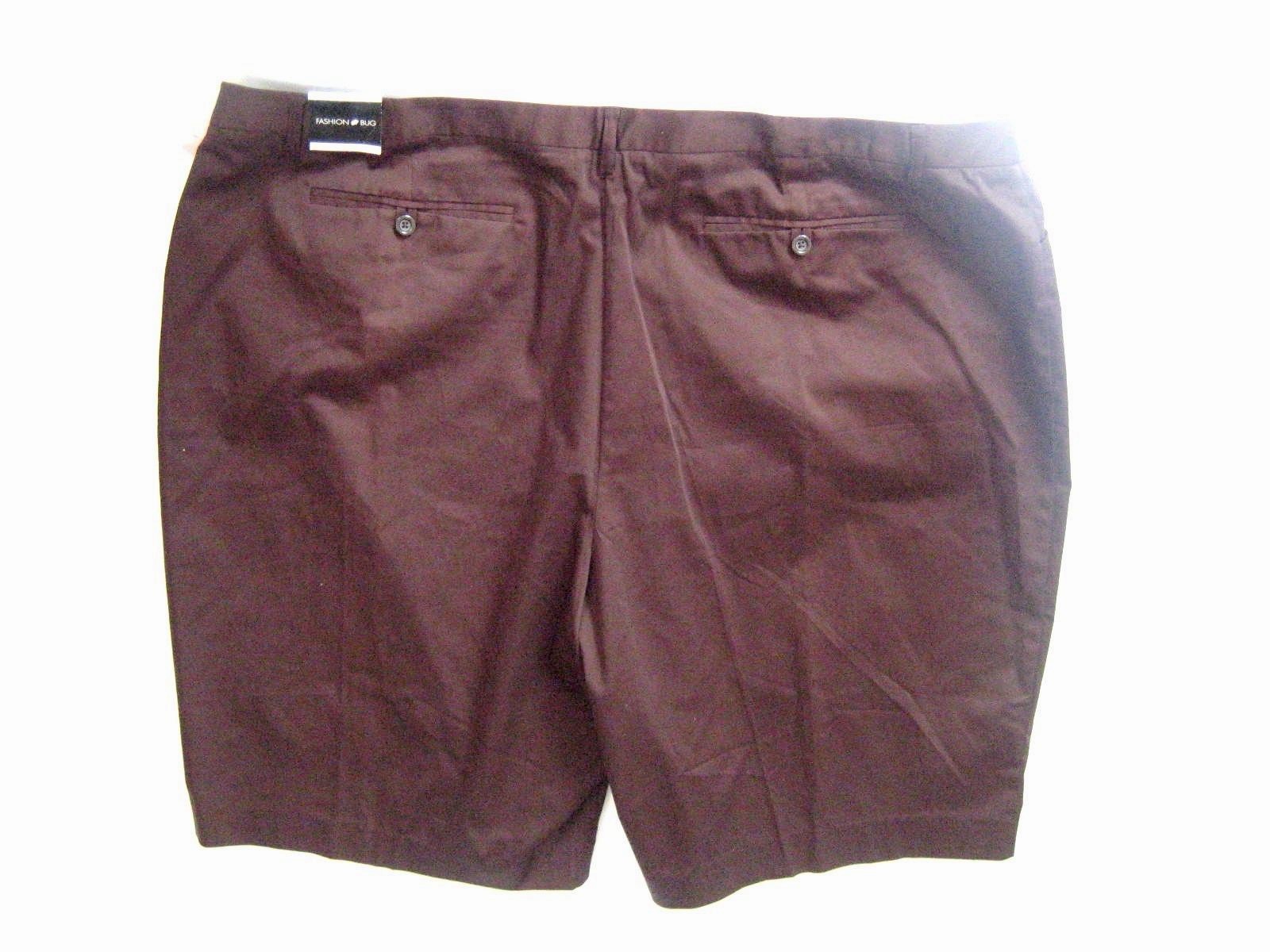 NWT Fashion Bug Women PLUS size 26W walking short stretch chino dress