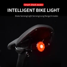 Road bike Rear Seatpost Light for Bicycle Flashlight Safety Reflect Light
