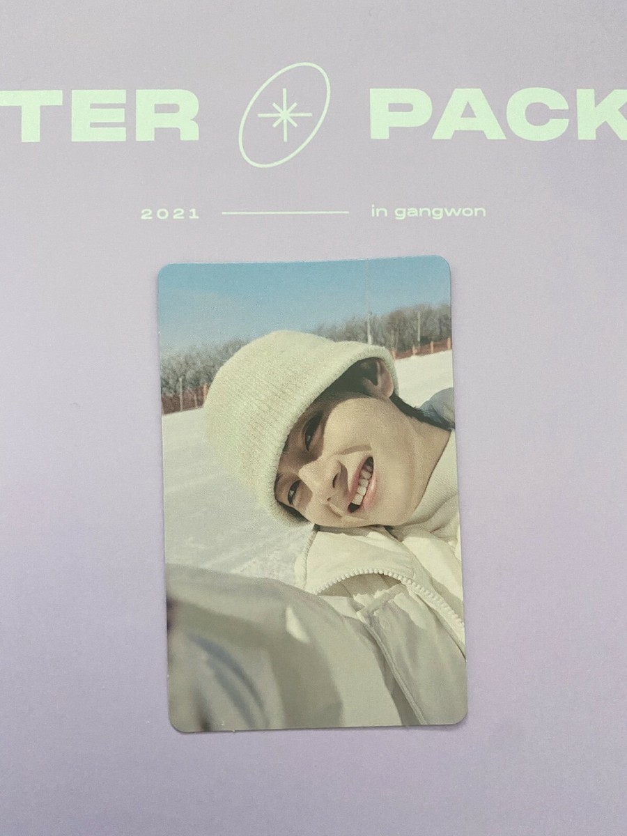 BTS テテ V ウィンターパッケージ 2021 BTS V Taehyung WINTER PACKAGE 2021 Official Photocard Photo