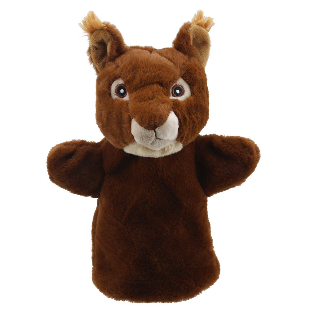 Red Squirrel puppet Red Squirrel ECO hand puppet squirrels plush puppets nature