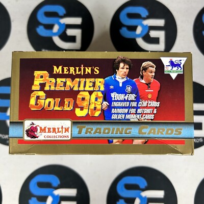 1998 Merlin's Premier Gold Soccer 1 Single Pack David Beckham | eBay