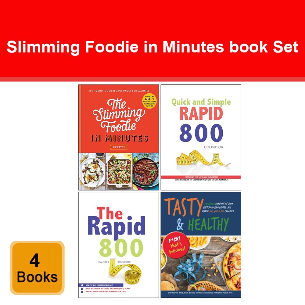Slimming Foodie in Minutes, Quick and Simple Rapid 800 Cookbook, Tasty & Healthy