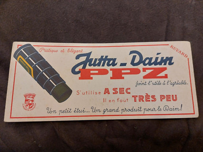 Buvard Cirage Jutta Daim PPZ