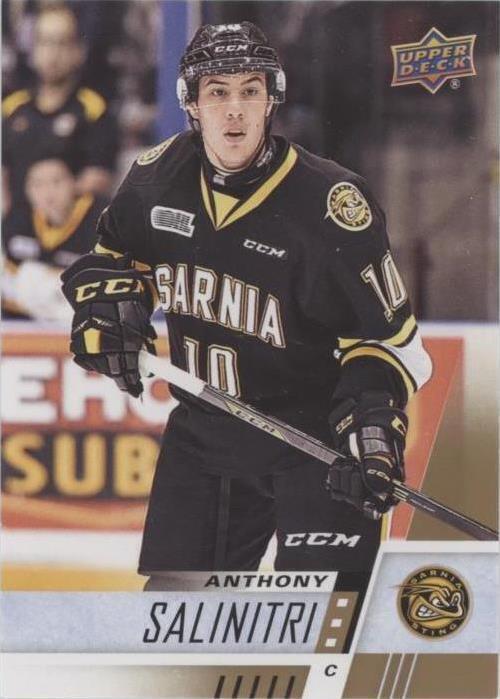 2017-18 Upper Deck CHL - Anthony Salinitri #34 - 1 of 1