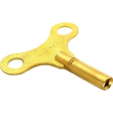 Brass Clock Key Size 7 4mm for Mainspring Winding Winder Clockmaker Tool