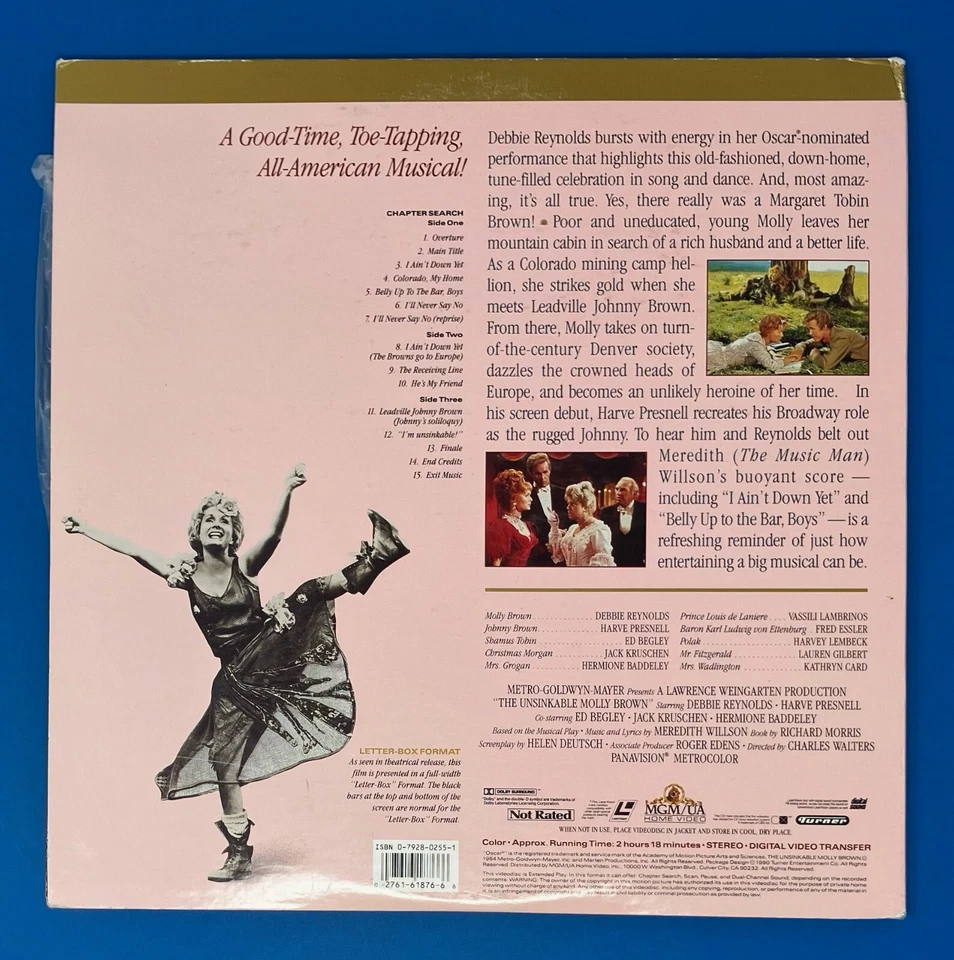 Lot Of 8 Digital Laser Video Discs Doris Day Lucky Me, Billy Rose's Jumbo, Kaye - Image 4 of 4