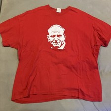 RARE - Vintage - Fruit Of The Loom - Pope John Paul II - T Shirt - Men  s Large