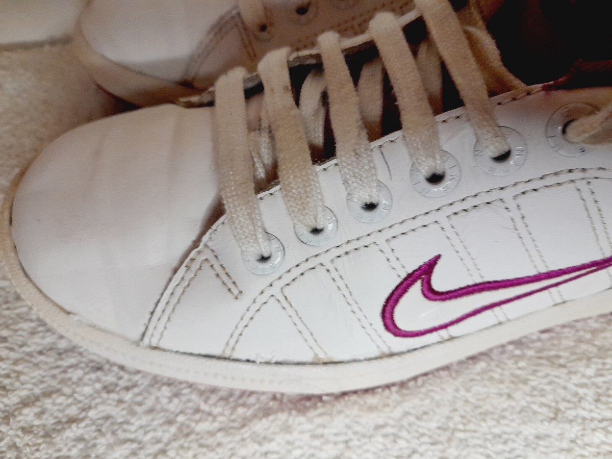 Nike Womens Court Tradition BRS 315161-166 White Shoes Lace Up Sz
