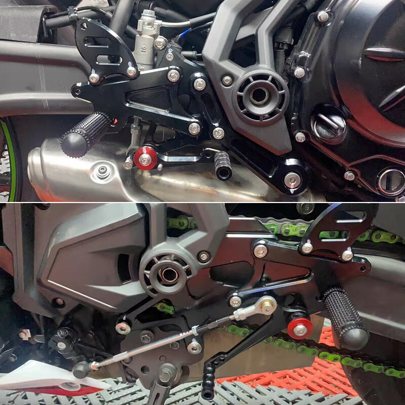 Adjustable Rearset Footrests Footpeg For KAWASAKI Ninja 650 Z650