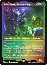 MTG FOIL Silas Renn, Seeker Adept Foil Etched  - Commander Legends #536