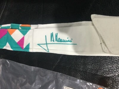 Fascia Bandana Tennis Padel Lotto Vintage Mancini-Muster-Roldan 100% Cotone