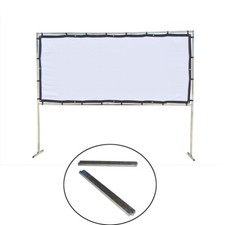 Outdoor Projector Screen Mobile Movies Film Home Yard High whiteness11.48x4.92ft