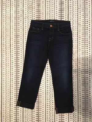 J Brand Jeans Petite Atlantic 28112T289 Mid Rise Crop Size 26
