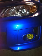 For 08-14 Impreza Wrx Sti Yellow Fog Light Jdm Tint Precut Vinyl Film Overlay For 08-14 Impreza Wrx Sti Yellow Fog Light Jdm Tint Precut Vinyl Film Overlay