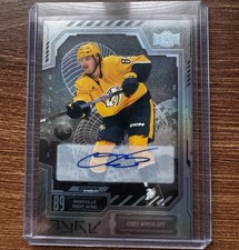 2025-26 Skybox Metal Universe Rookie Autograph 130 OZZY WIESBLATT Nashville