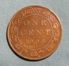 1908 Canada Large Cent — photo from another recent sale