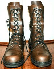 DIRK BIKKEMBERGS HOMME Leder-Stiefel von 1995...