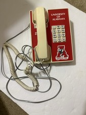 Vintage University of Alabama Crimson Tide Western Electric Telephone Rare