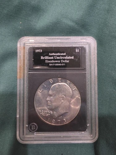 1973-D Eisenhower Dollar — photo from the most recent tracked eBay sale