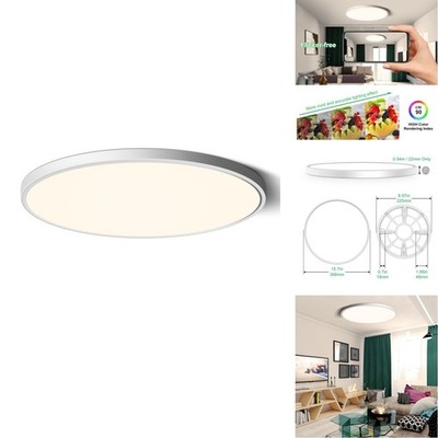 Ledlightsworld 15.7Inch Led Ceiling Light Flush Mount 32W Led Ceiling Light